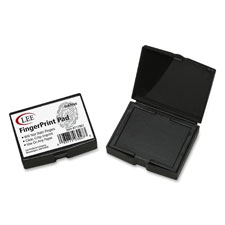 Inkless FingerPrint Pad, 1-3/4"x2-1/4", 12/DZ, Black