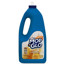 Pro Mop & Glo Floor Cleaner, 64oz, Lemon Scent, Tan