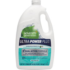 Ultra Power Plus, Dishwasher Gel, 65oz, Fresh Scent, 6BT/CT