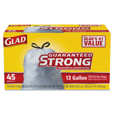 BAG,KTCHN,TALL,GLAD,13 GAL