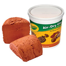 CLAY,AIR-DRY,5LB,TERRACOTTA