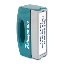 Address Stamp, Max Char 22, 1-4 Lines, 1/2"x2" Imp, Ast