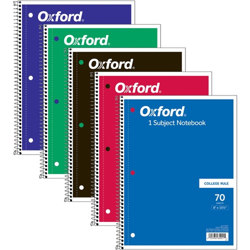 Wirebound Notebooks,Collg Ruled,10-1/2"x8",70Shts,WE