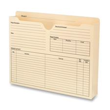 Project Jackets, Letter, Exp 2, 50/BX, Manila