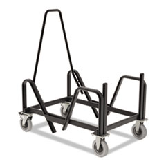 Seating Mobile Cart, 21"x34-1/4"x36", Black