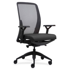 CHAIR, MESH, HIGHBACK, BLK