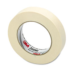 Economy Masking Tape, 3" Core Size, 9/PK, 1"x60 Yards