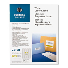 Mailing Labels,Return Address,Laser,1/2"x1-3/4",8000/PK,WE