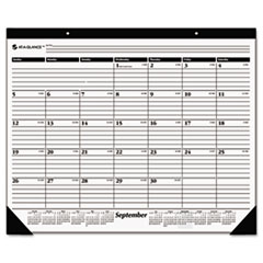Desk Pad, 16 Months, Sep-Dec, 1PPM, Nonrefillable, 22"x17"