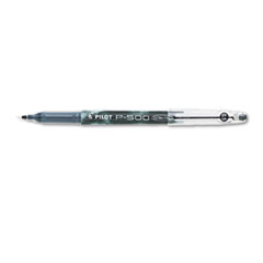 Gel Rollerball Pen, Extra-Fine Point, Black Ink/Barrel
